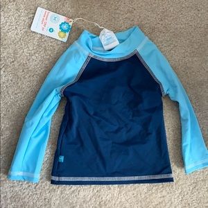 Brand new Honest co. Swim top rash guard